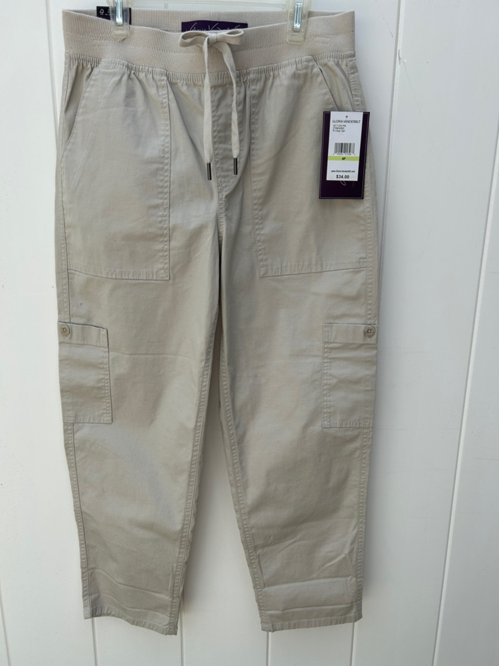 Pro Cargo Capri size 4 Petite NWT! Gloria Vanderbilt